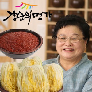 [강순의명가] 절임배주10kg+김치양념4kg